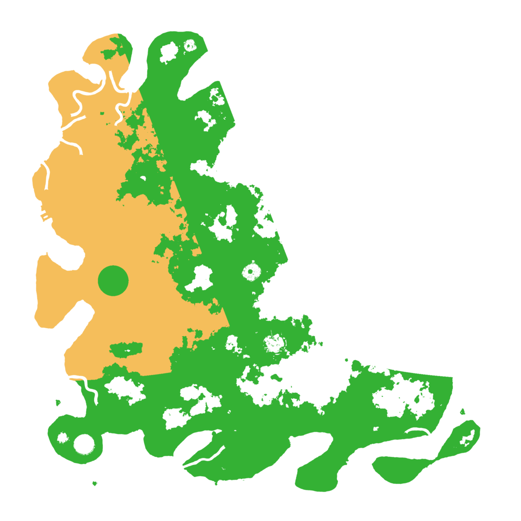 Biome Rust Map: Procedural Map, Size: 4500, Seed: 53450891