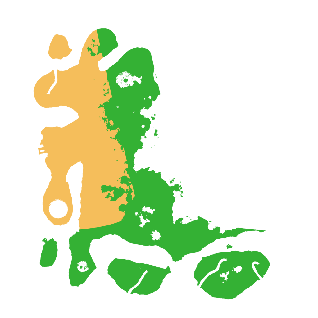 Biome Rust Map: Procedural Map, Size: 3000, Seed: 581670740