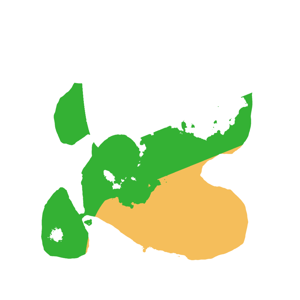Biome Rust Map: Procedural Map, Size: 2048, Seed: 5