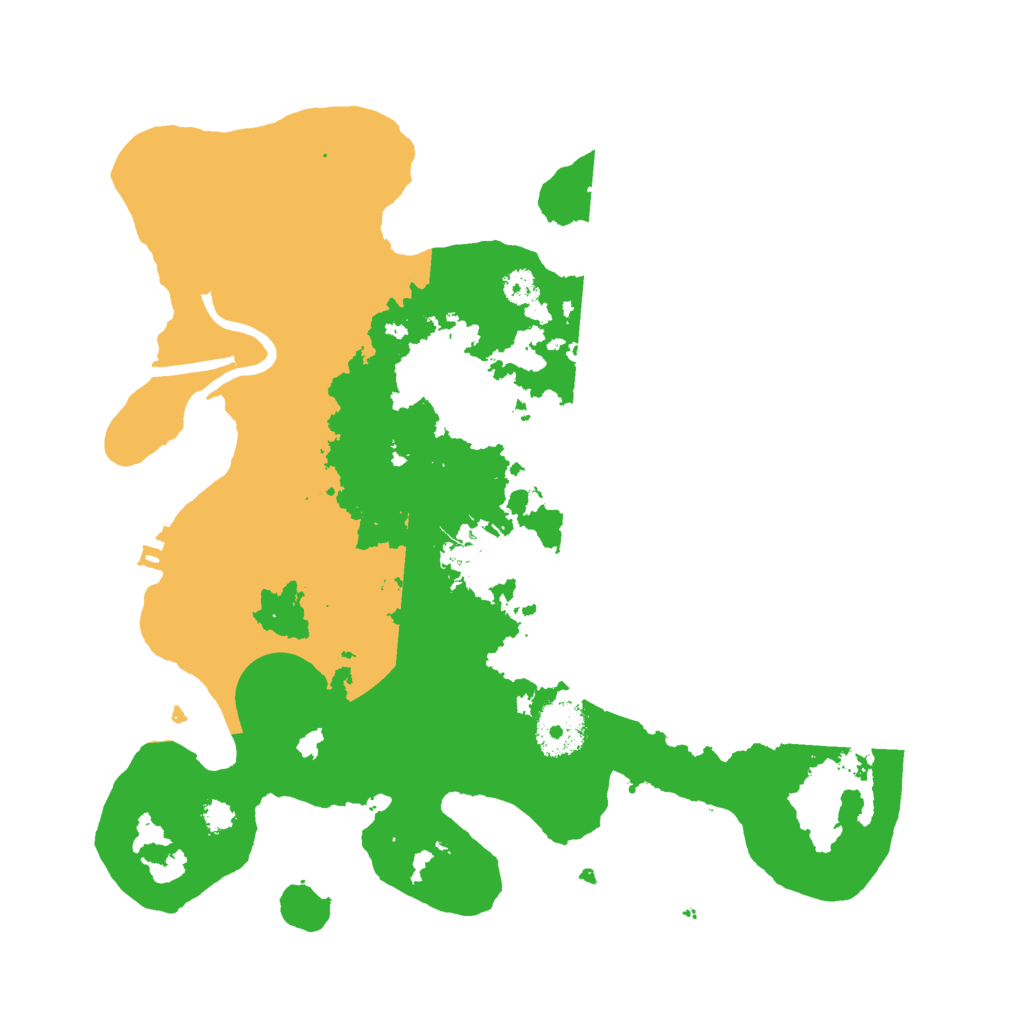 Biome Rust Map: Procedural Map, Size: 3000, Seed: 1106828019