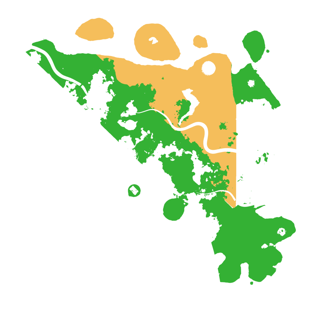 Biome Rust Map: Procedural Map, Size: 4000, Seed: 264487490