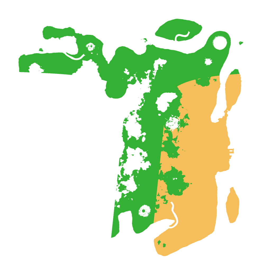 Biome Rust Map: Procedural Map, Size: 3500, Seed: 1273