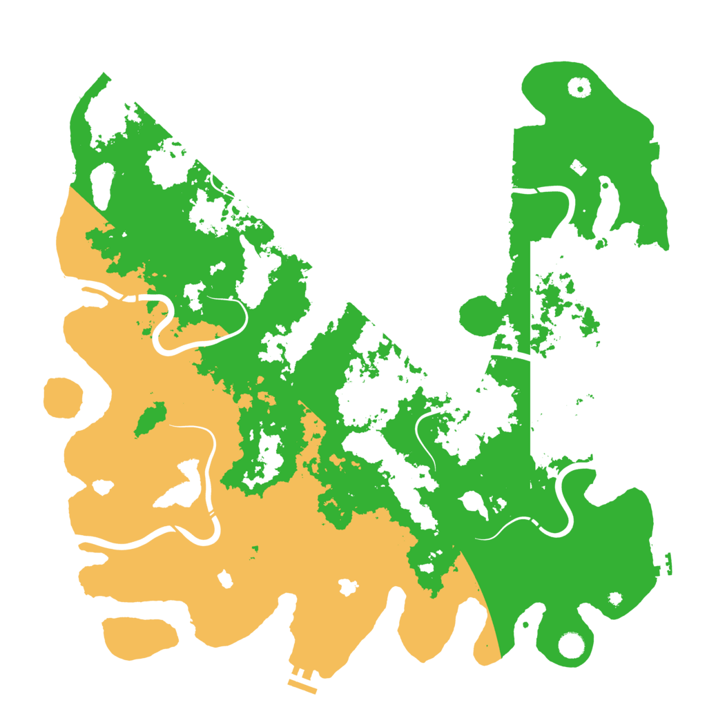 Biome Rust Map: Procedural Map, Size: 4800, Seed: 2130773007