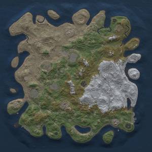 Thumbnail Rust Map: Procedural Map, Size: 4250, Seed: 2014678713, 19 Monuments