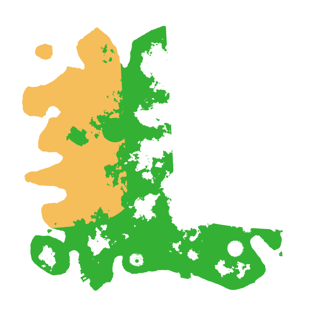 Biome Rust Map: Procedural Map, Size: 3500, Seed: 1817091986