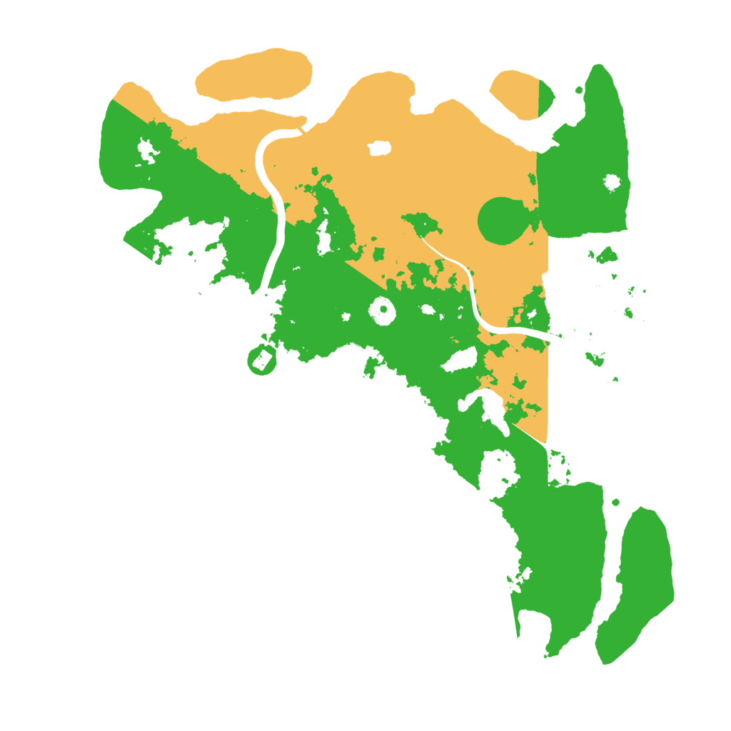 Biome Rust Map: Procedural Map, Size: 4050, Seed: 2082187517
