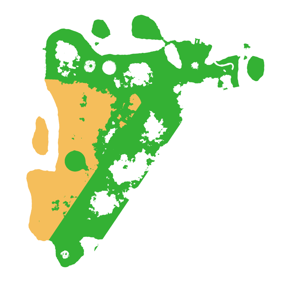 Biome Rust Map: Procedural Map, Size: 3750, Seed: 958461676