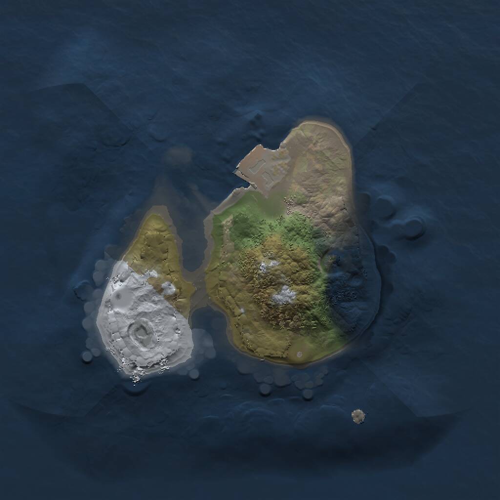 Rust Map: Procedural Map, Size: 1500, Seed: 1329771859, 1 Monuments