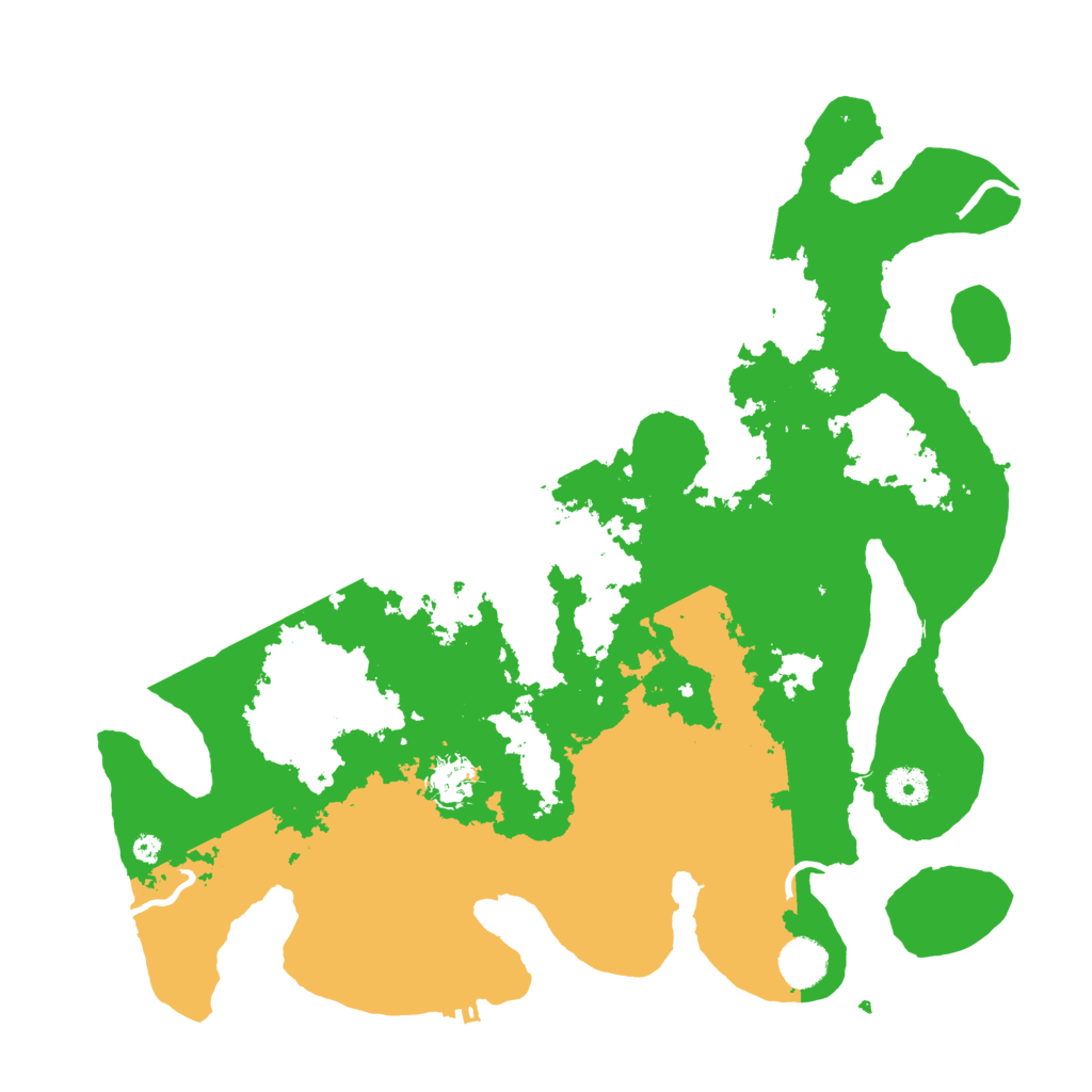 Biome Rust Map: Procedural Map, Size: 4000, Seed: 37443