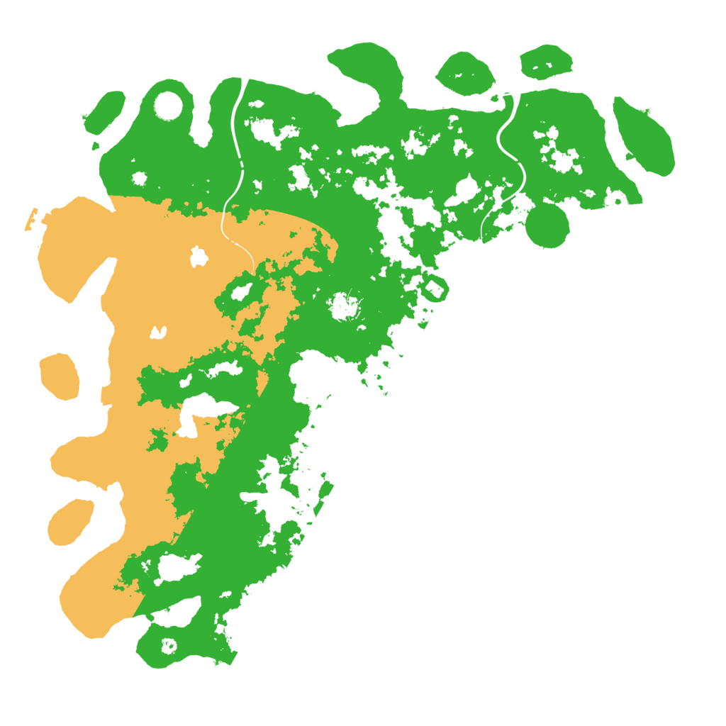 Biome Rust Map: Procedural Map, Size: 4500, Seed: 640367190