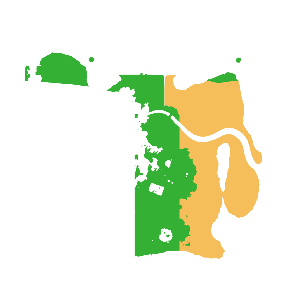 Biome Rust Map: Procedural Map, Size: 2250, Seed: 7983648