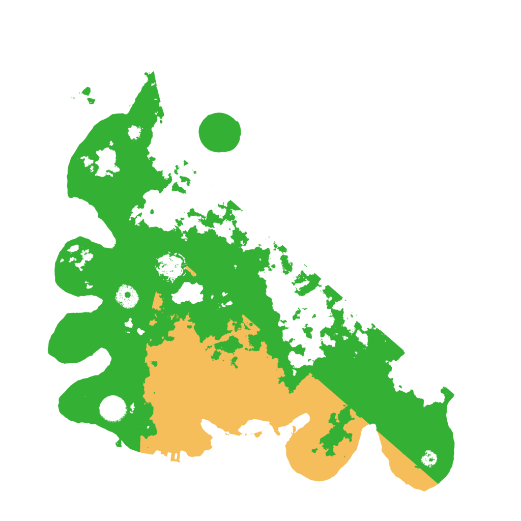 Biome Rust Map: Procedural Map, Size: 3500, Seed: 1892528158