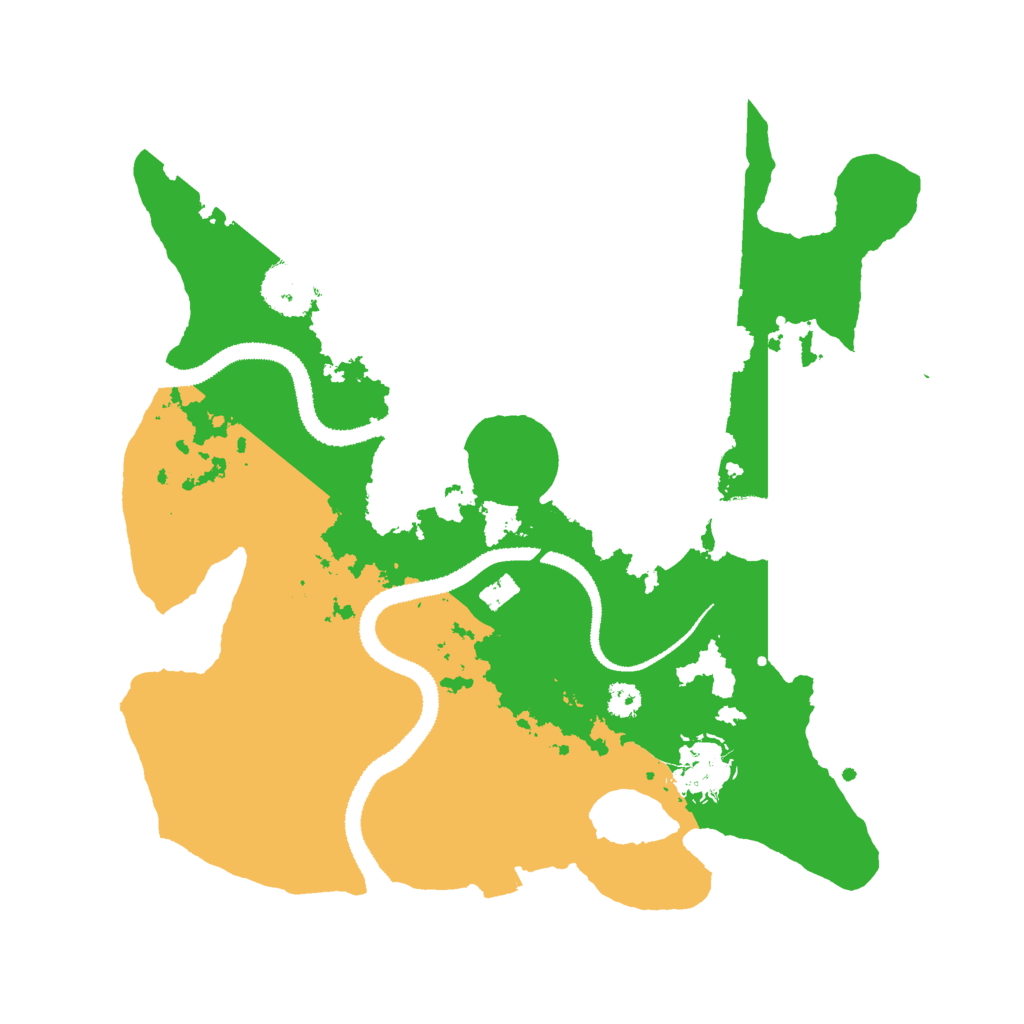 Biome Rust Map: Procedural Map, Size: 3000, Seed: 487510429