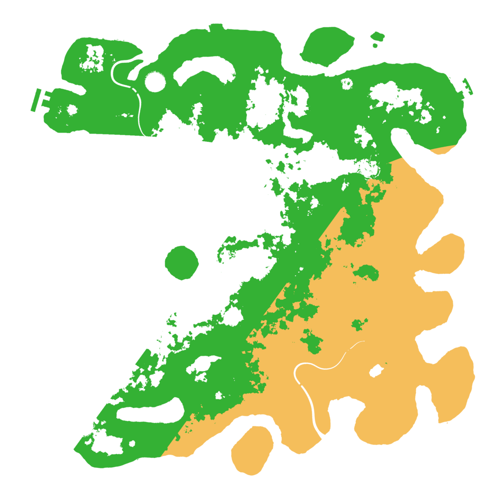 Biome Rust Map: Procedural Map, Size: 4300, Seed: 1580006493