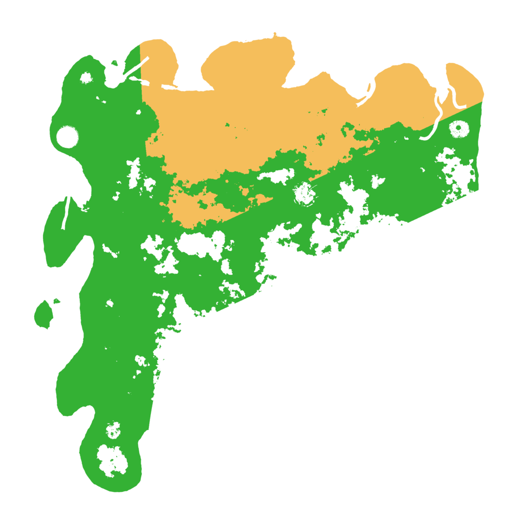 Biome Rust Map: Procedural Map, Size: 4200, Seed: 17122273