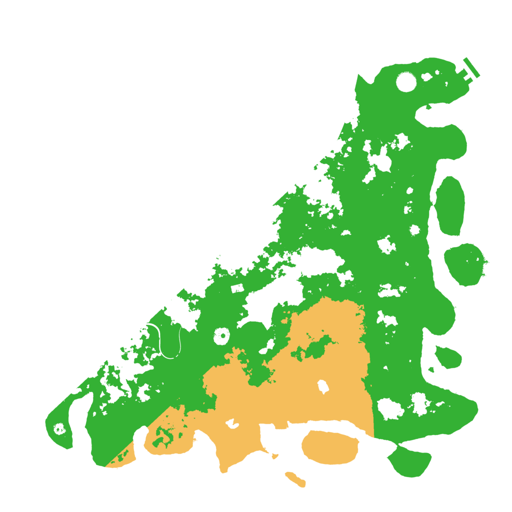 Biome Rust Map: Procedural Map, Size: 4500, Seed: 9814642