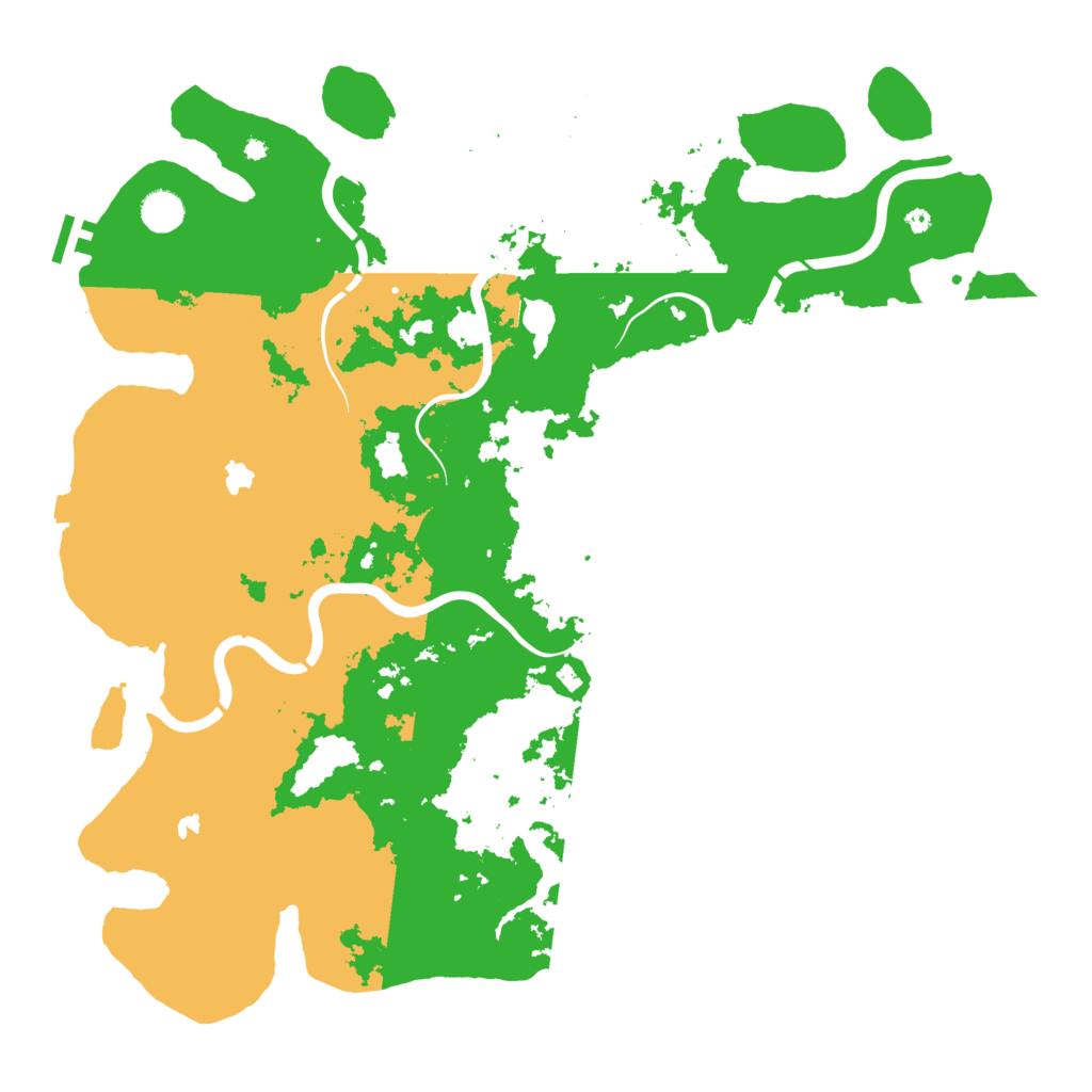 Biome Rust Map: Procedural Map, Size: 4500, Seed: 1484516254