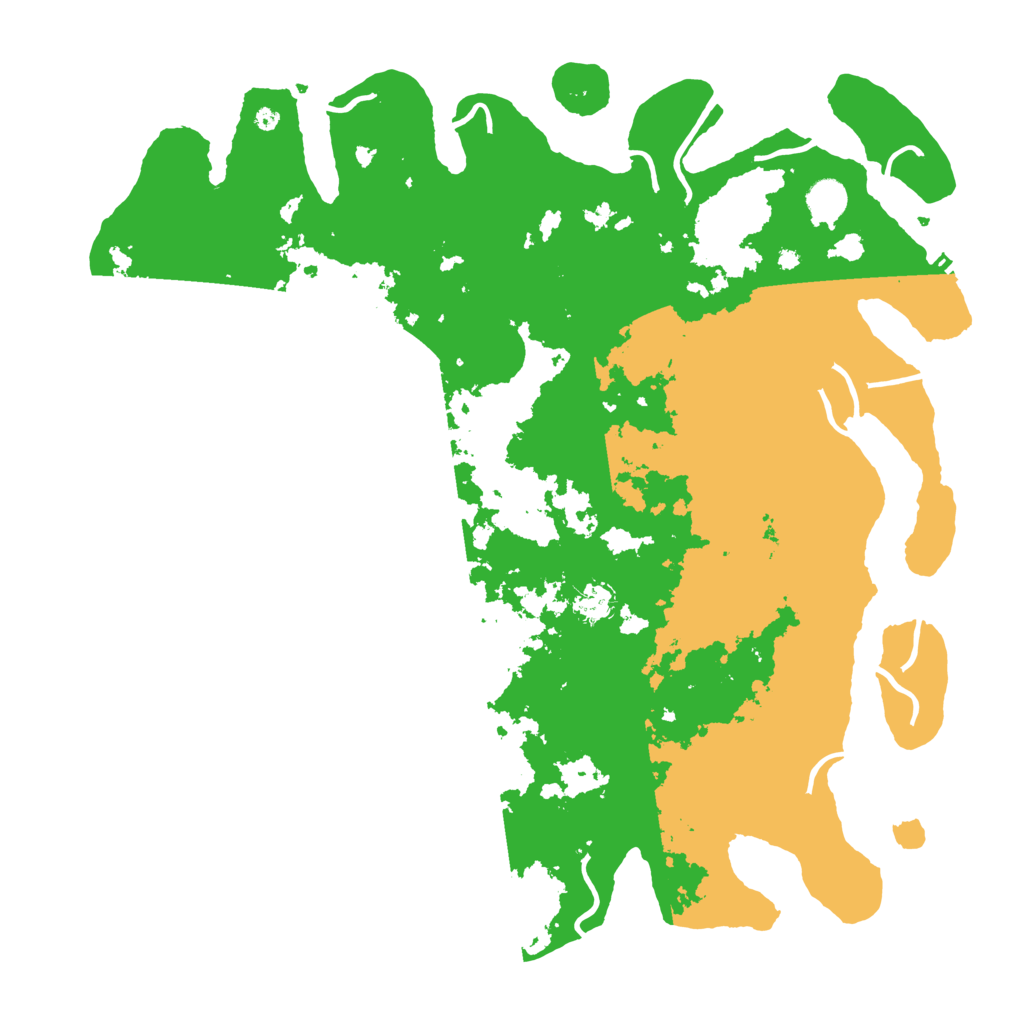 Biome Rust Map: Procedural Map, Size: 4500, Seed: 23216975