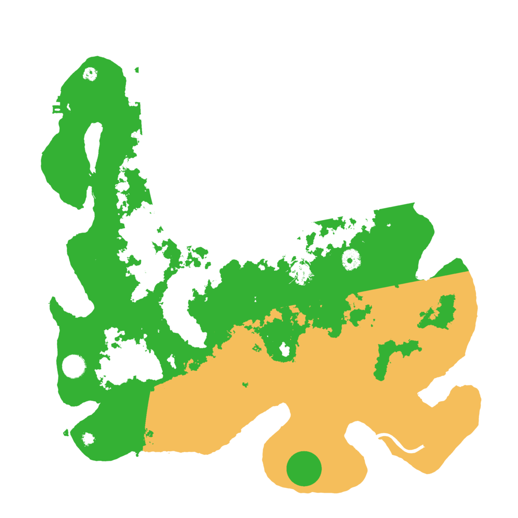 Biome Rust Map: Procedural Map, Size: 3900, Seed: 704128