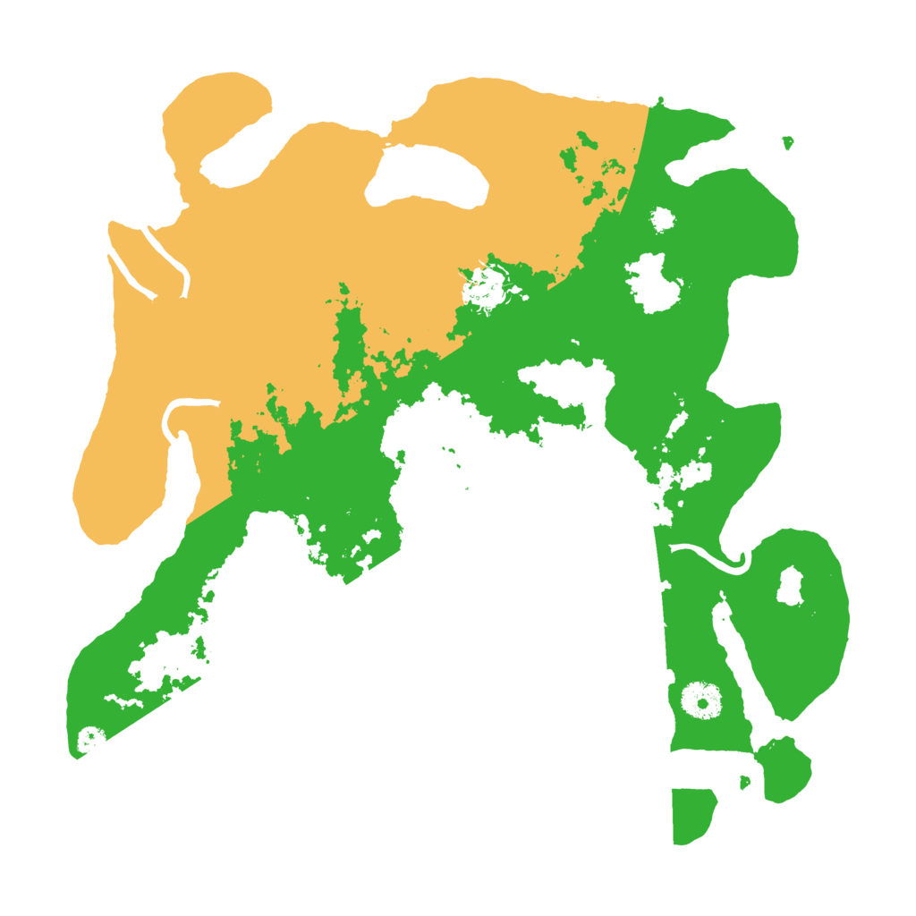 Biome Rust Map: Procedural Map, Size: 3500, Seed: 1582924807