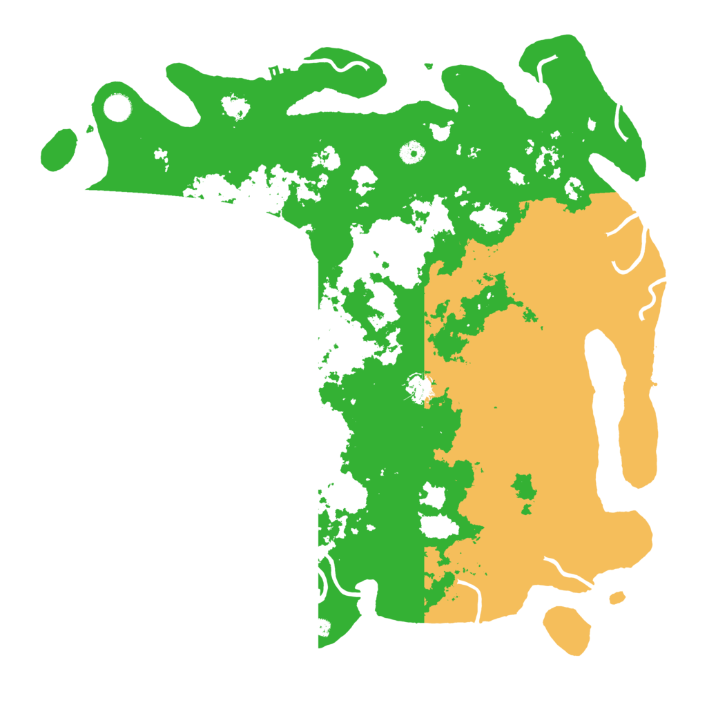 Biome Rust Map: Procedural Map, Size: 4500, Seed: 1451758649