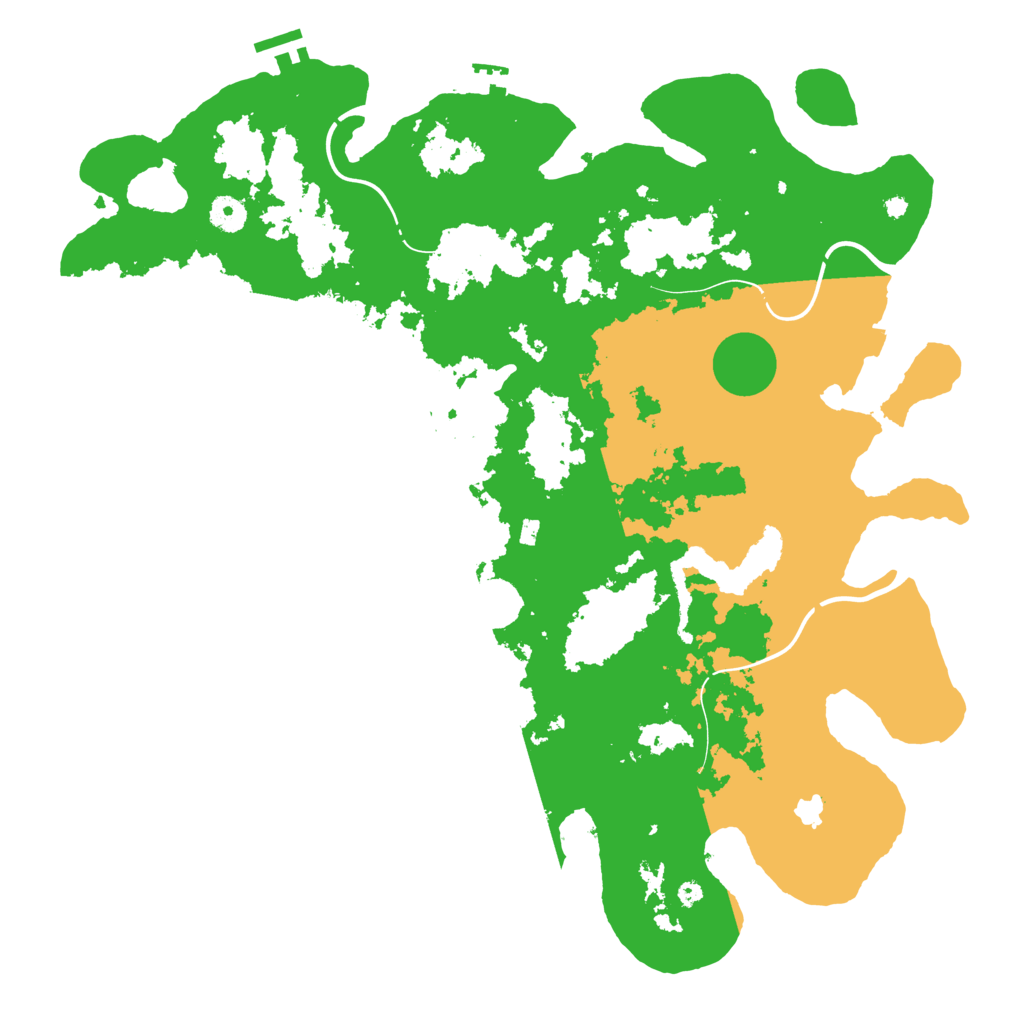 Biome Rust Map: Procedural Map, Size: 4250, Seed: 443115