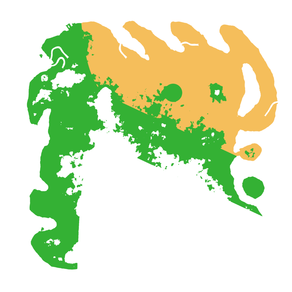 Biome Rust Map: Procedural Map, Size: 4250, Seed: 753229104