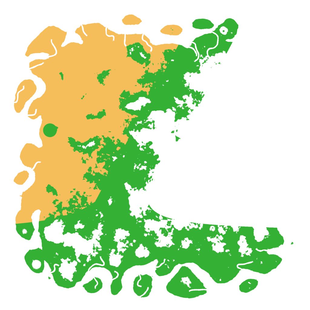 Biome Rust Map: Procedural Map, Size: 6000, Seed: 82649