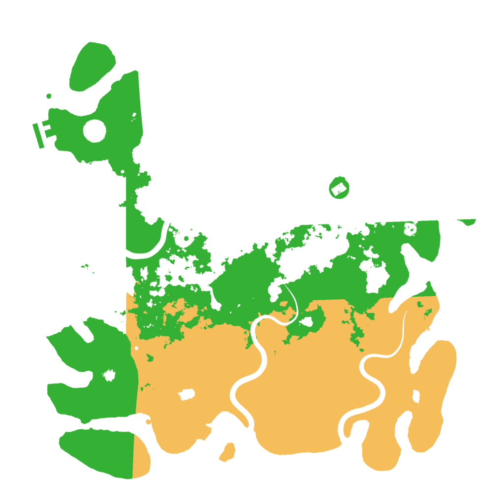 Biome Rust Map: Procedural Map, Size: 4000, Seed: 310768681
