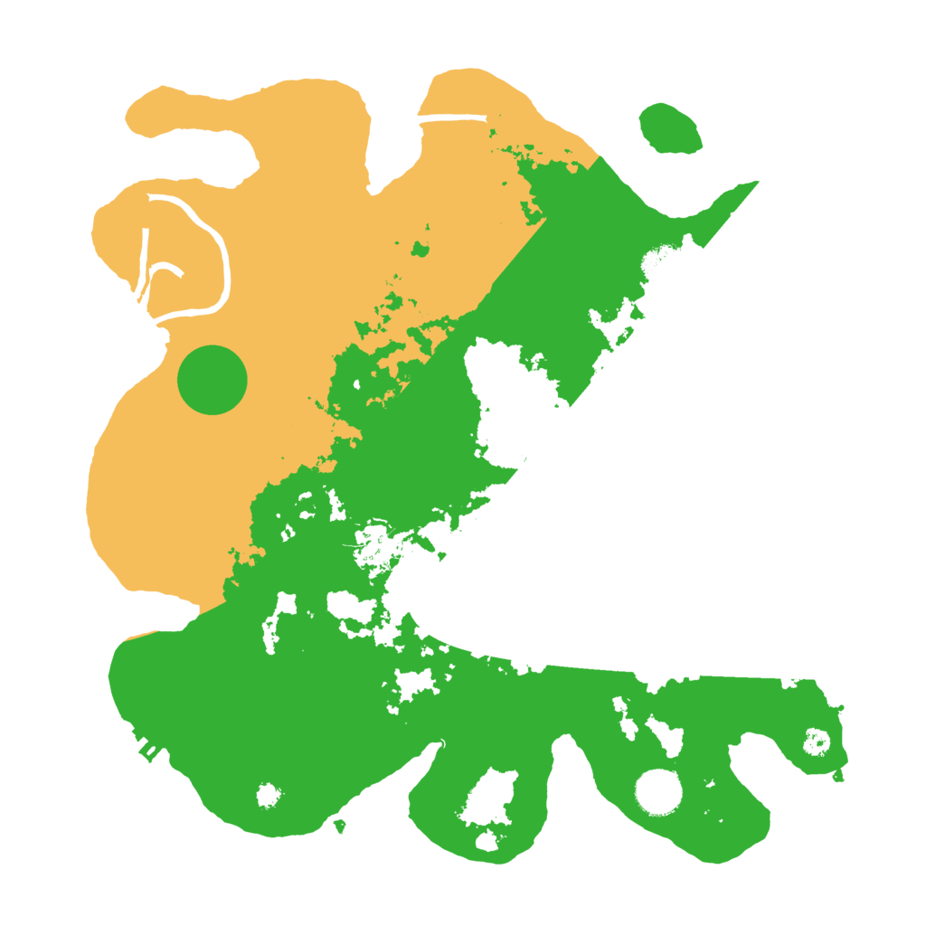 Biome Rust Map: Procedural Map, Size: 3500, Seed: 1635935030