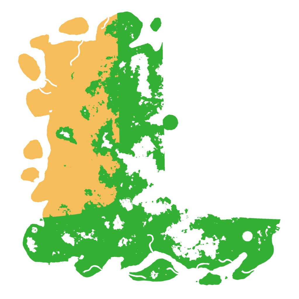 Biome Rust Map: Procedural Map, Size: 5201, Seed: 2495