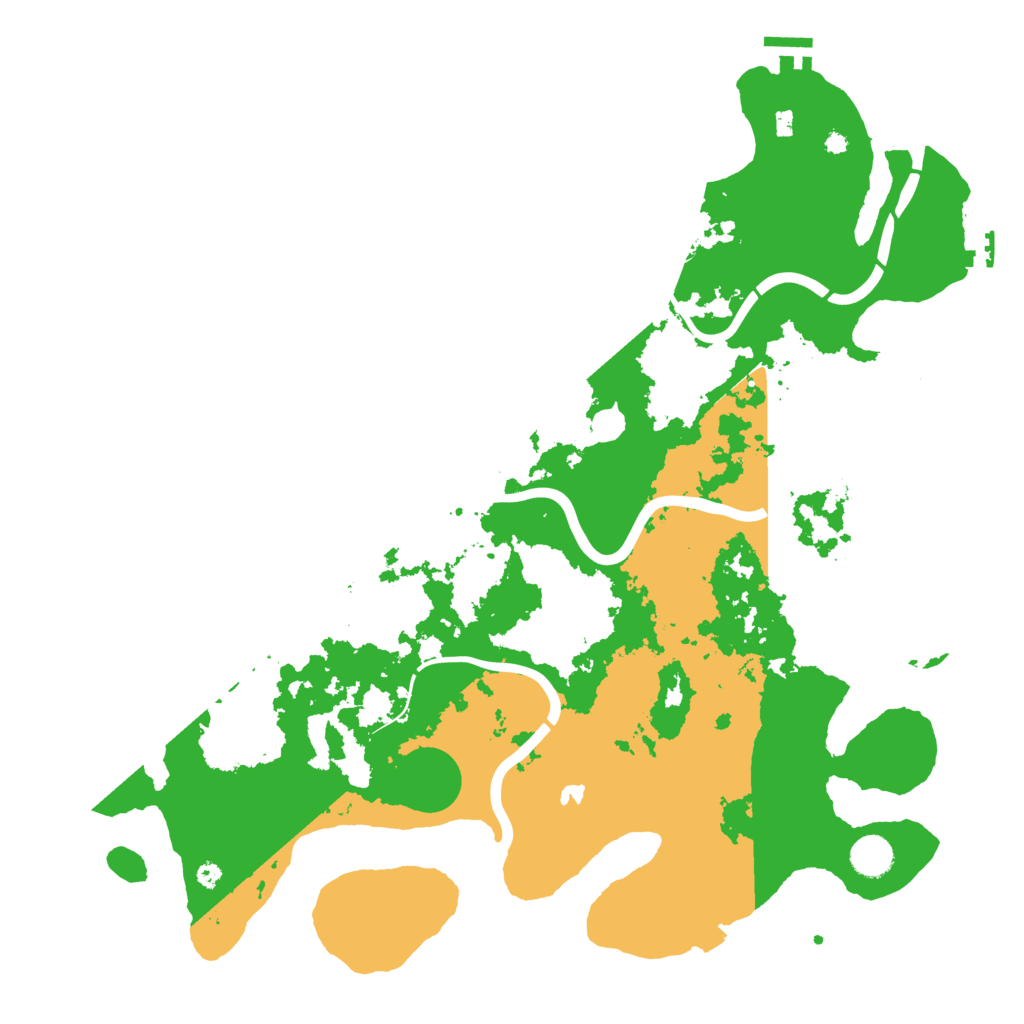 Biome Rust Map: Procedural Map, Size: 4250, Seed: 350