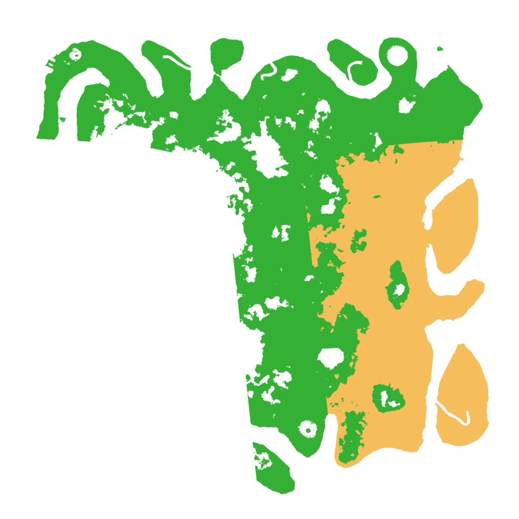 Biome Rust Map: Procedural Map, Size: 4500, Seed: 1872038003