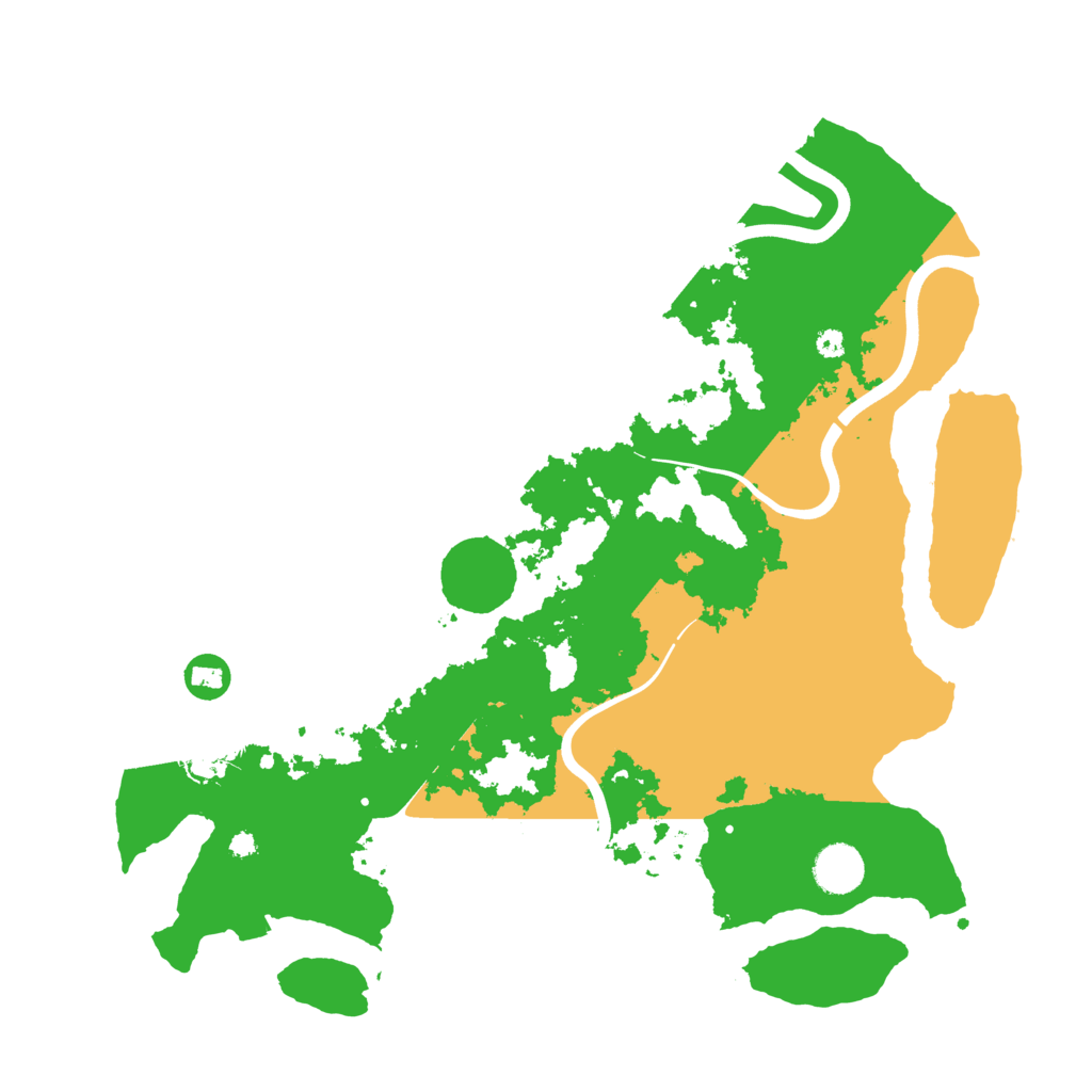 Biome Rust Map: Procedural Map, Size: 3850, Seed: 85