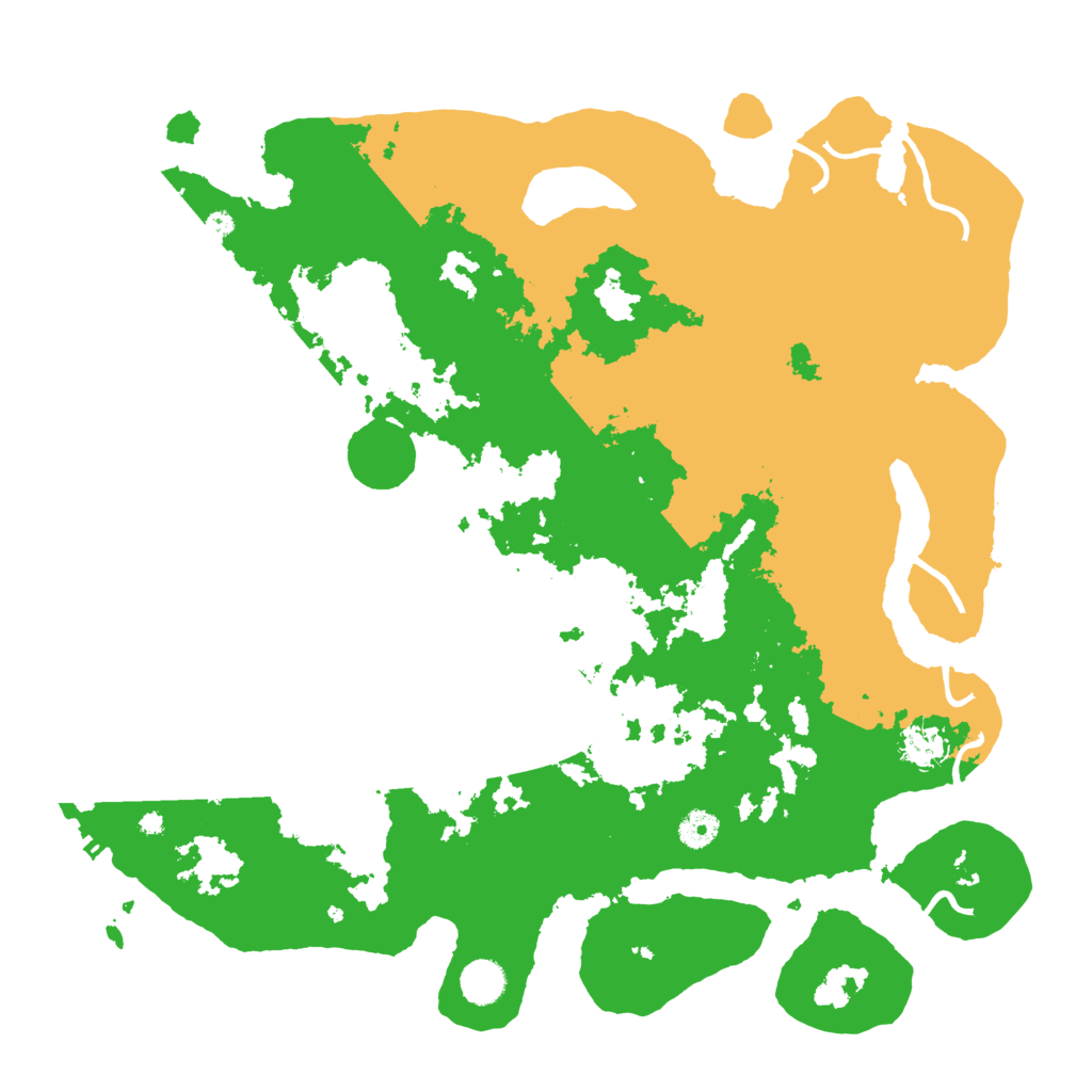 Biome Rust Map: Procedural Map, Size: 4250, Seed: 121691635