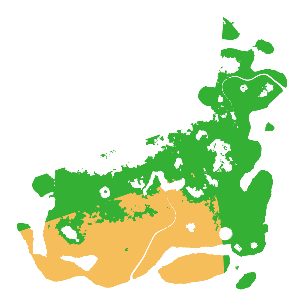 Biome Rust Map: Procedural Map, Size: 4250, Seed: 325103