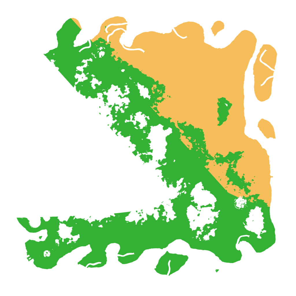 Biome Rust Map: Procedural Map, Size: 4500, Seed: 915316299