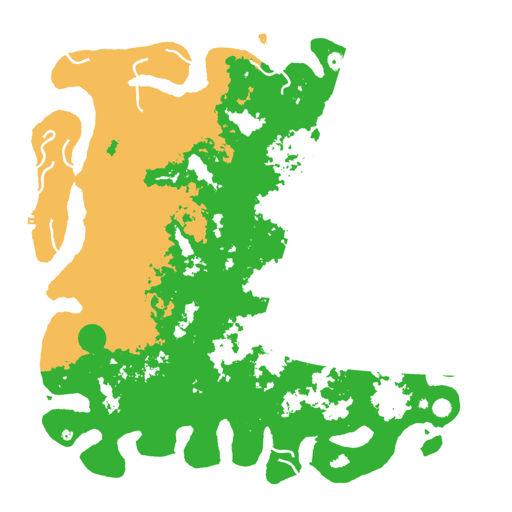 Biome Rust Map: Procedural Map, Size: 4800, Seed: 970679847
