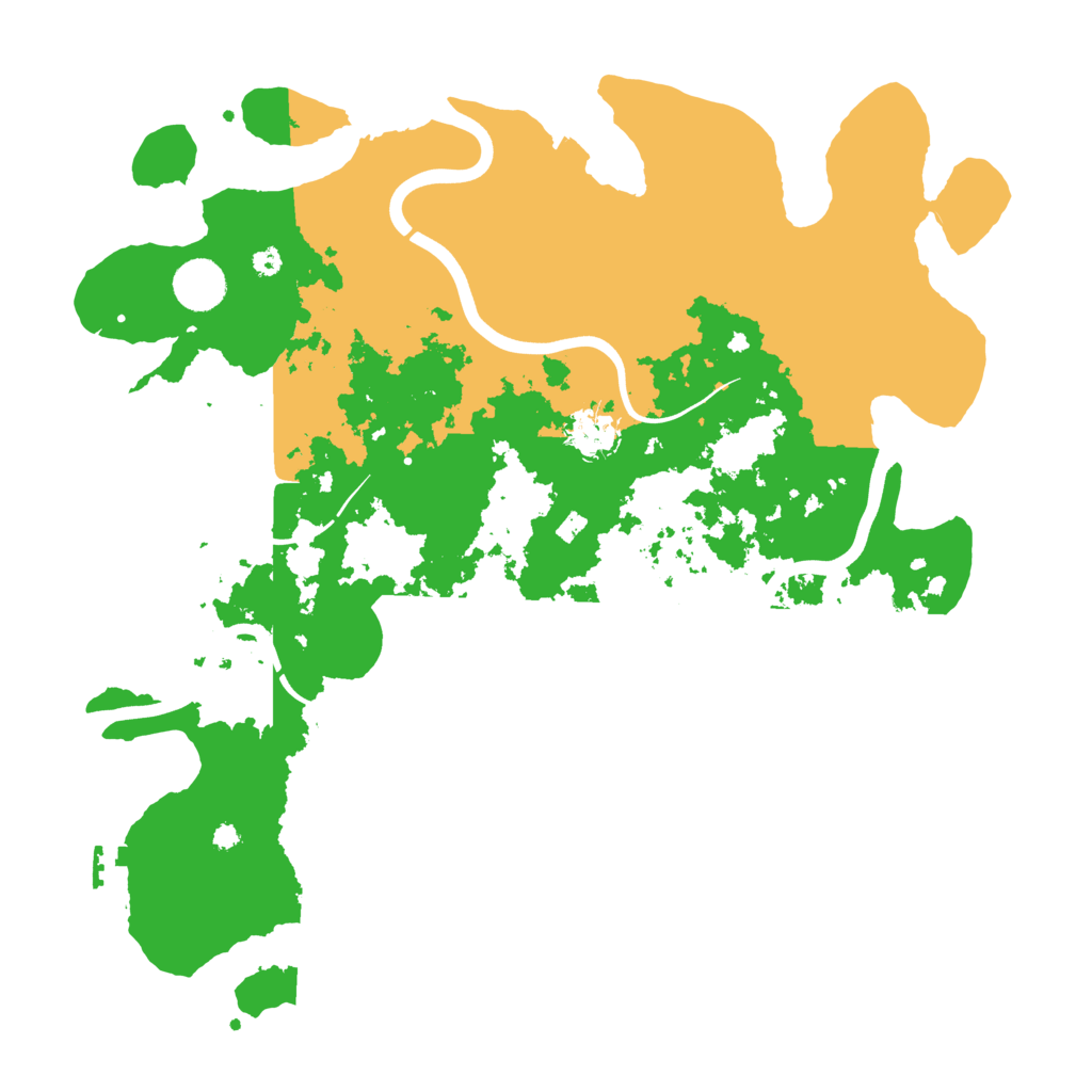 Biome Rust Map: Procedural Map, Size: 3850, Seed: 974137