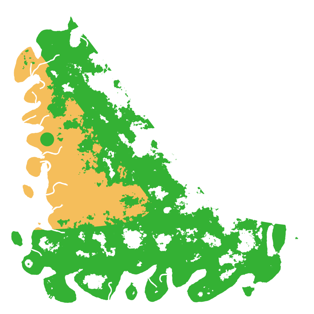 Biome Rust Map: Procedural Map, Size: 6000, Seed: 67327