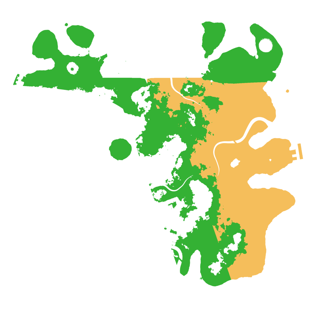 Biome Rust Map: Procedural Map, Size: 4000, Seed: 1114835203