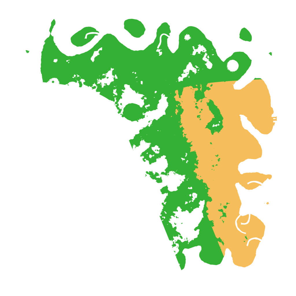 Biome Rust Map: Procedural Map, Size: 4500, Seed: 2104457150