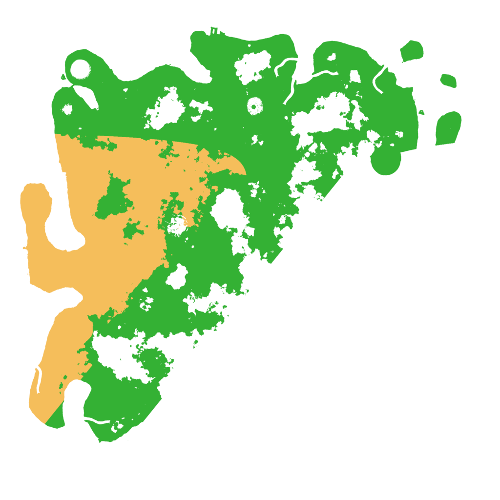 Biome Rust Map: Procedural Map, Size: 4500, Seed: 1455626145