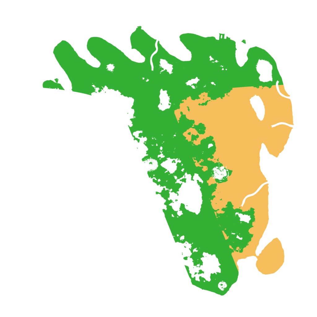 Biome Rust Map: Procedural Map, Size: 3750, Seed: 2104457150