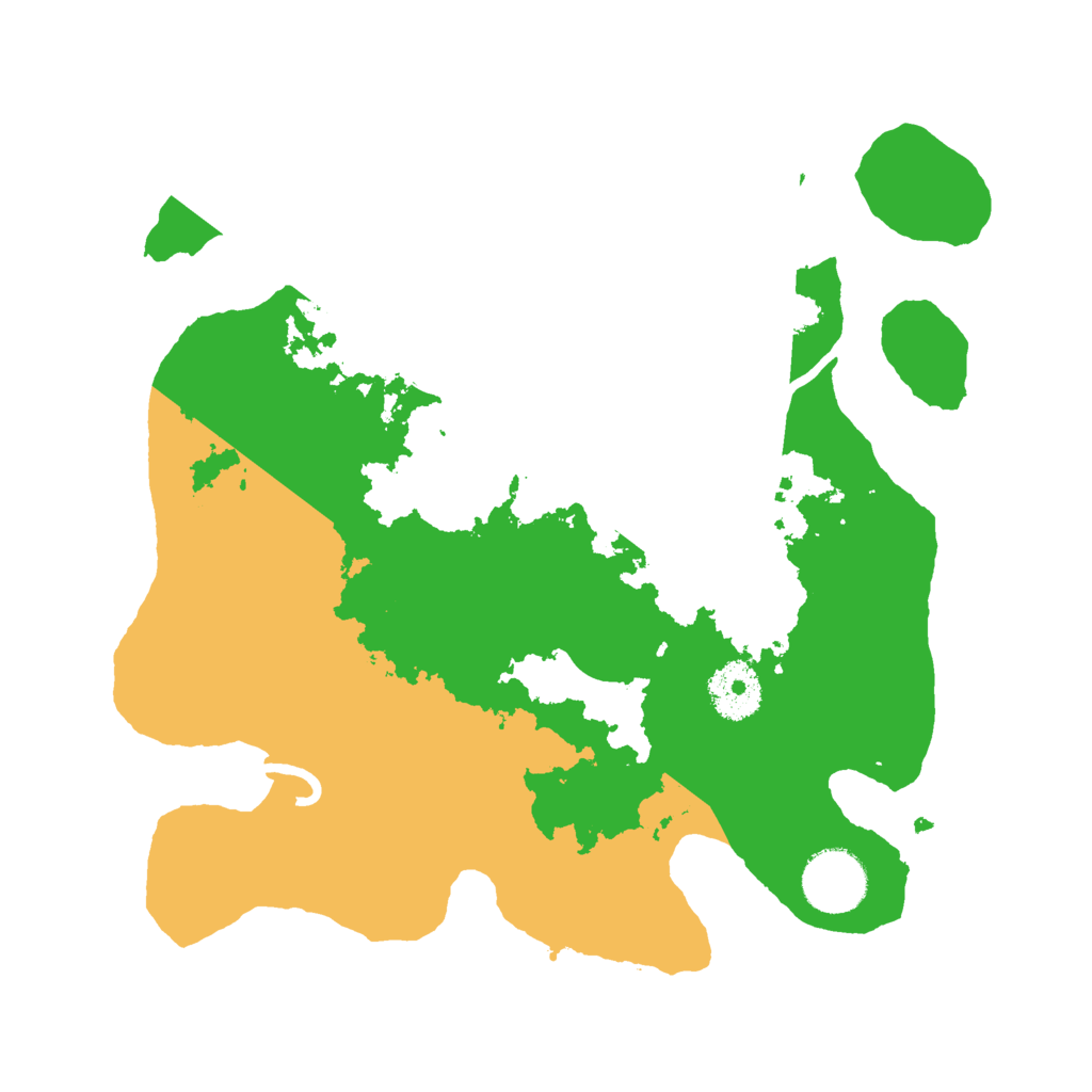 Biome Rust Map: Procedural Map, Size: 3000, Seed: 3652249