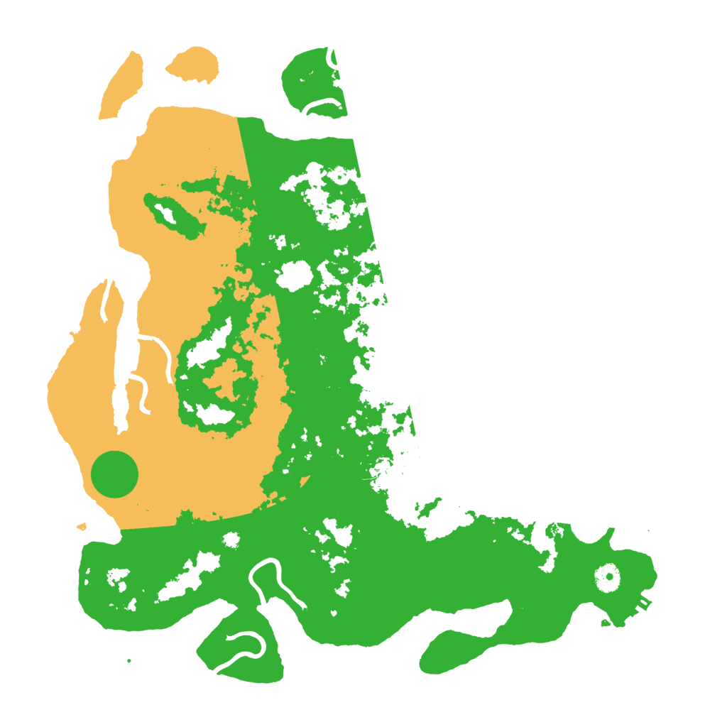 Biome Rust Map: Procedural Map, Size: 4050, Seed: 925367996
