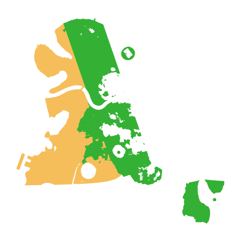 Biome Rust Map: Procedural Map, Size: 3000, Seed: 276408960