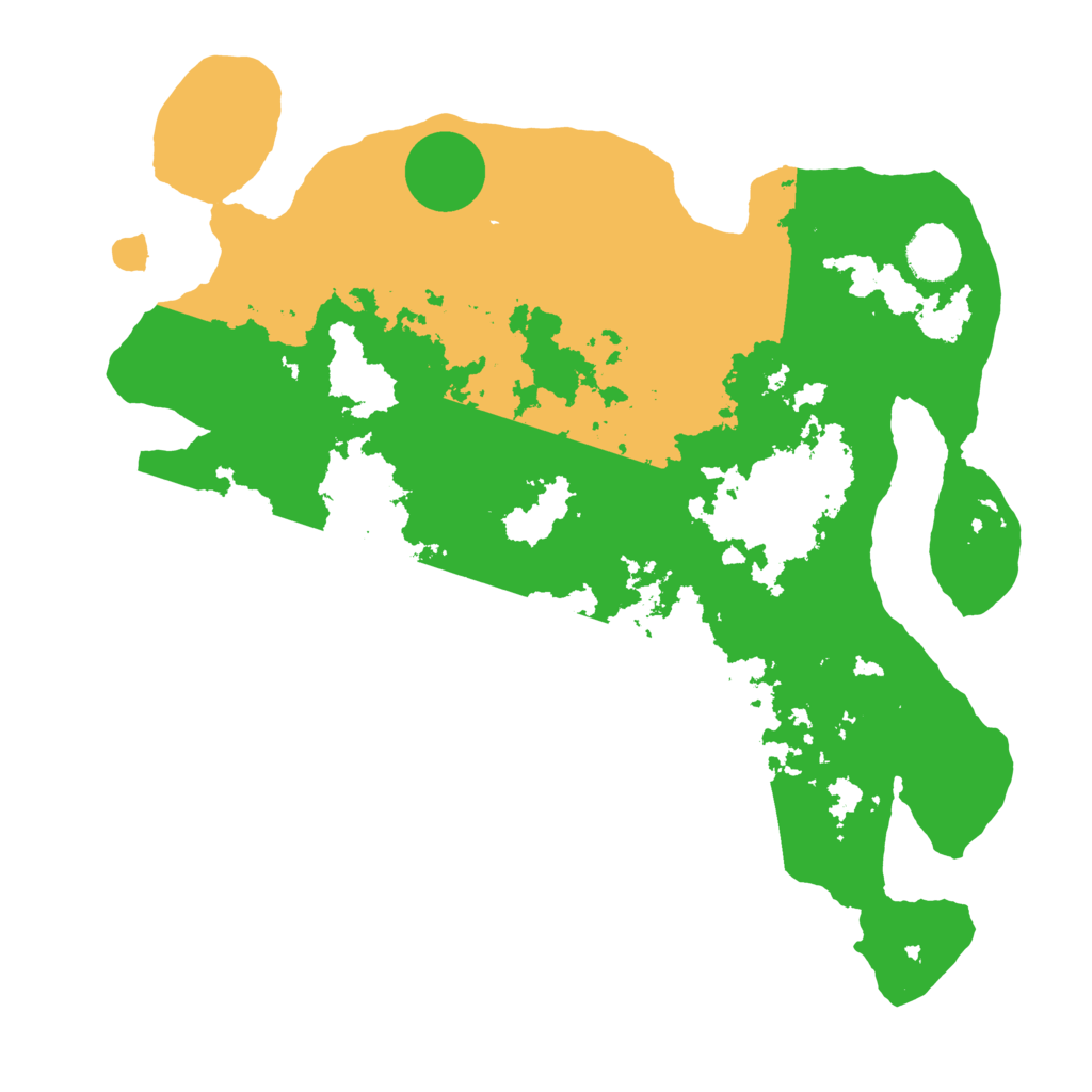 Biome Rust Map: Barren, Size: 3600, Seed: 7