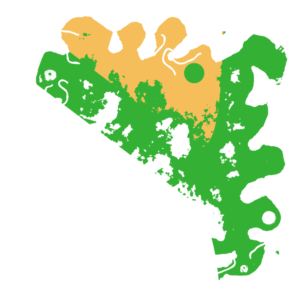 Biome Rust Map: Procedural Map, Size: 4000, Seed: 114511