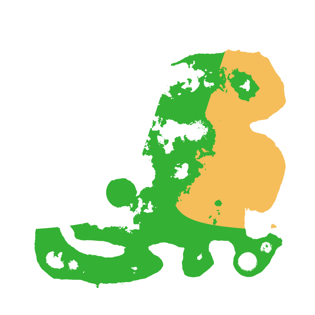 Biome Rust Map: Procedural Map, Size: 3000, Seed: 940302654